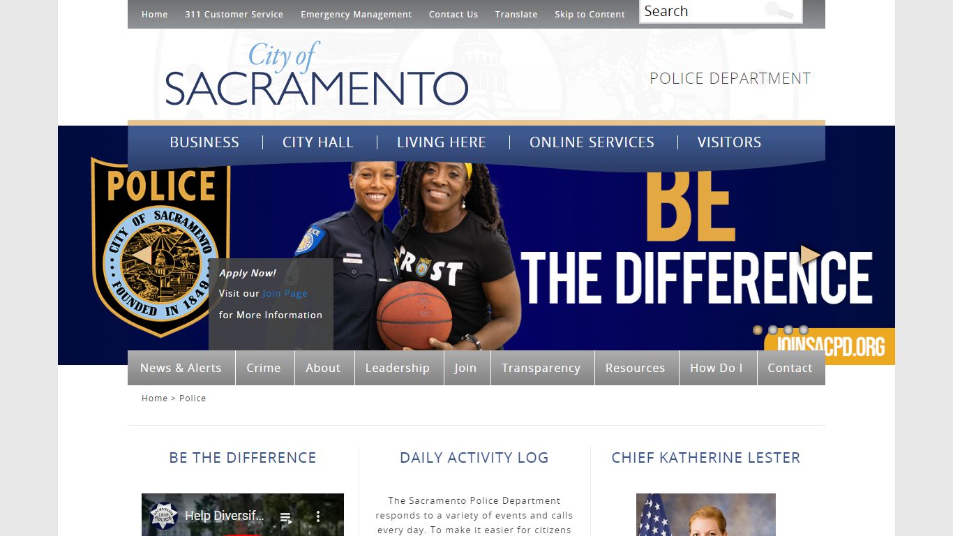 Police - City of Sacramento